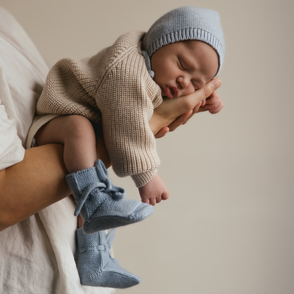 Hvid  Baby Cardigan 'Inga' Cream