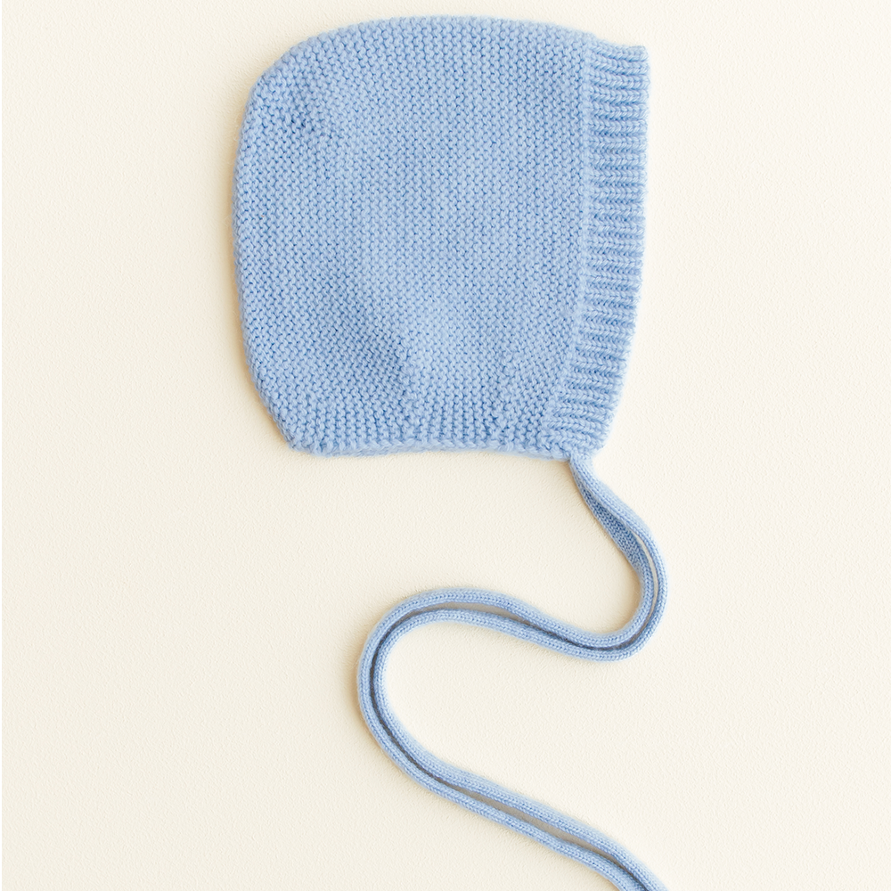 Hvid  Baby Strickmütze Dolly Sky
