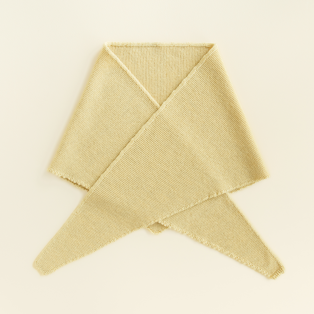 Hvid  Loop Schal 'Josephina' Light Yellow