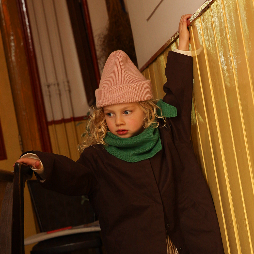 Hvid  Loop Schal 'Josephina' Grass