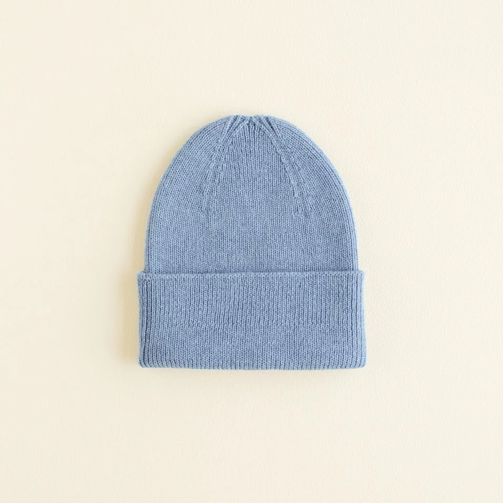 Bonnet bébé Hvid Fonzie bleu clair