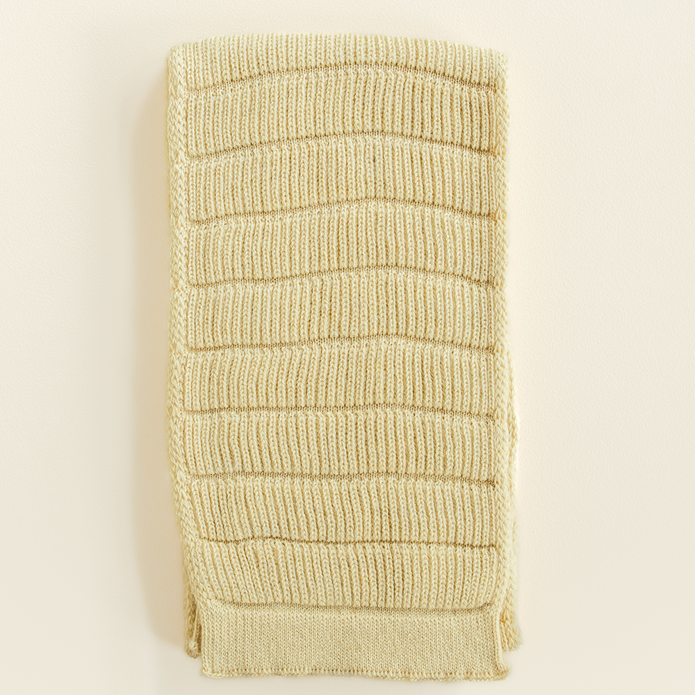 Hvid  Loop Schal 'Jacobino'  Light Yellow