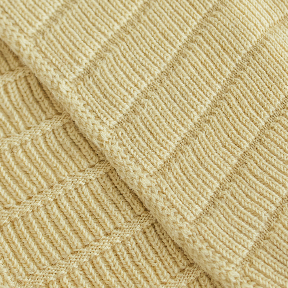 Hvid  Loop Schal 'Jacobino'  Light Yellow