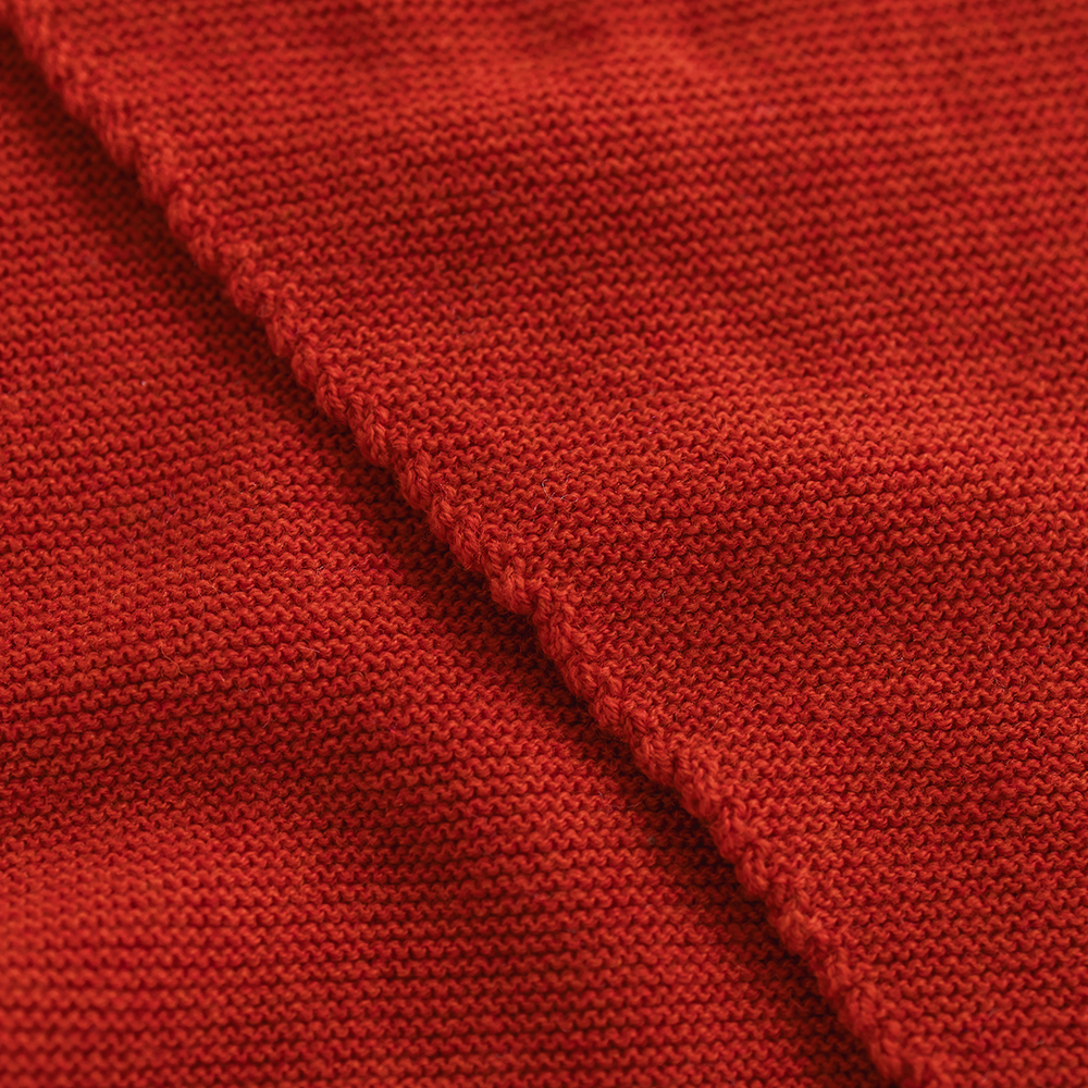 White Loop Scarf 'Josephina' Red