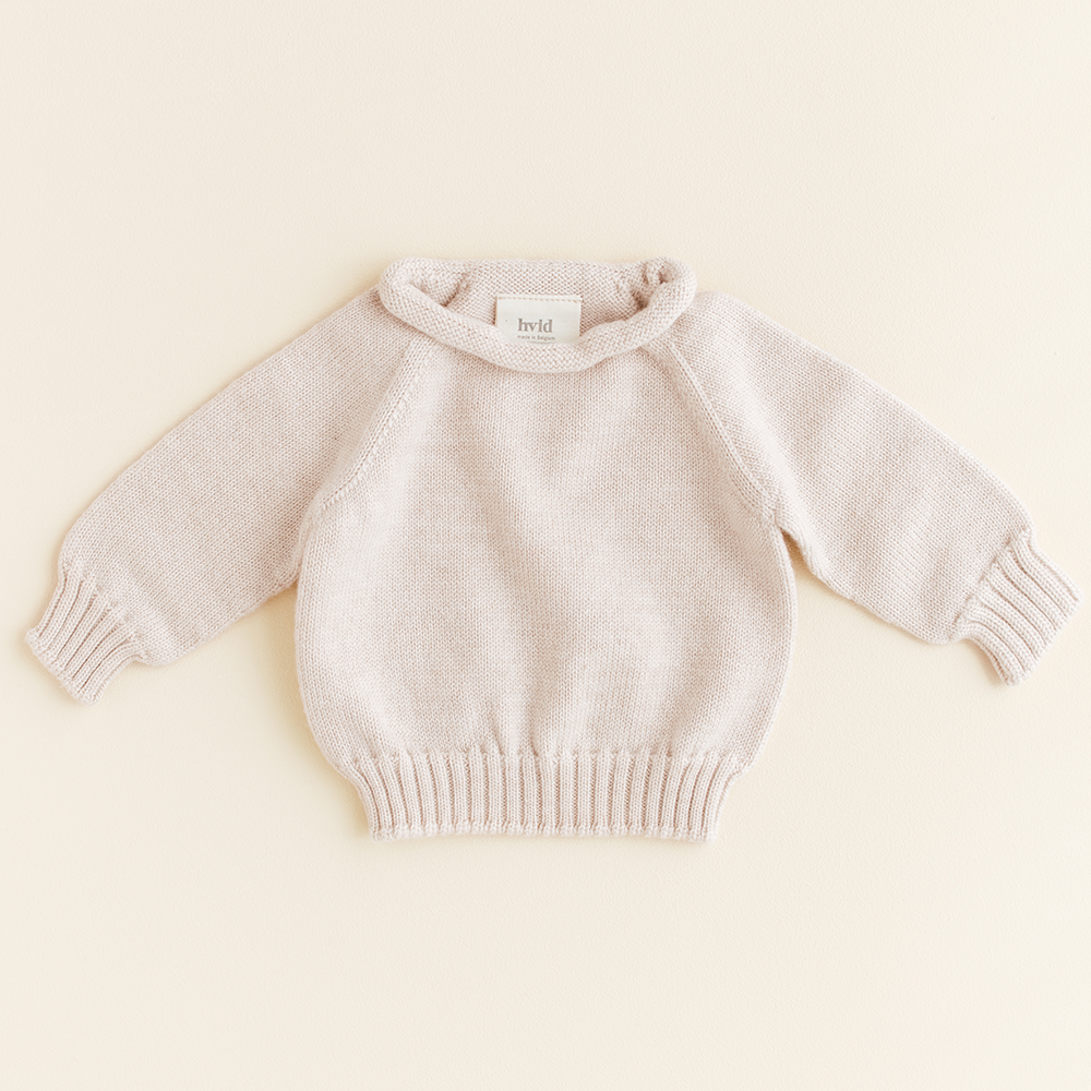 Hvid  Baby Strickpullover &#39;Georgette&#39;  Cream
