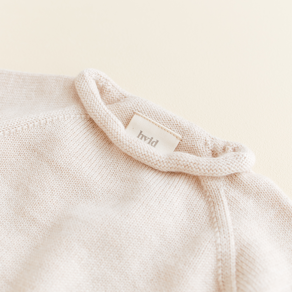 Hvid  Baby Strickpullover &#39;Georgette&#39;  Cream