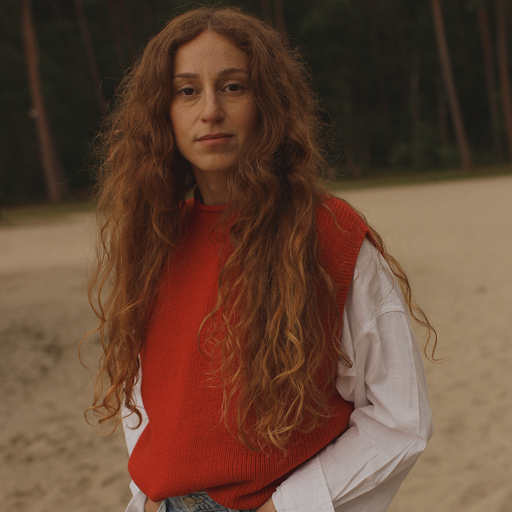 Hvid Weste für Erwachsene 'Helle'  Red