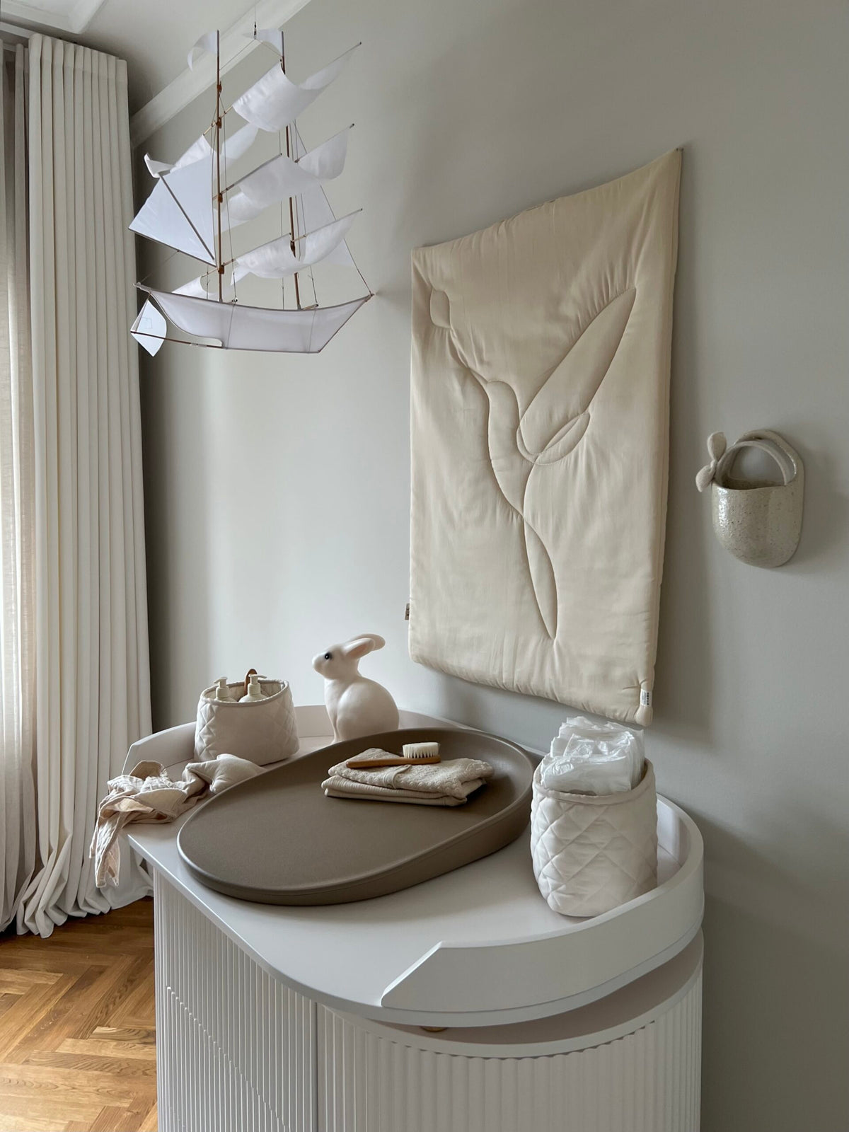 Kas Kopenhagen Krabbeldecke Dragonfly Cream Oak