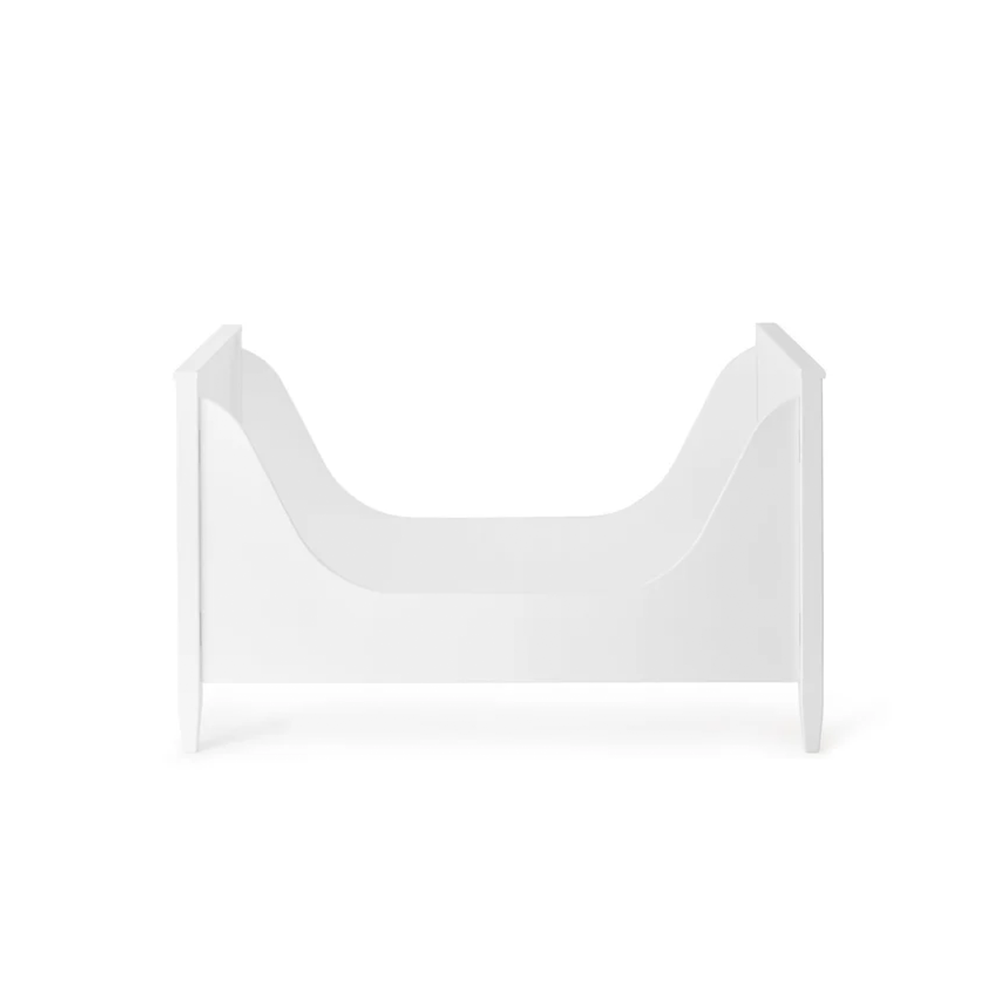 Isle of Dogs Umbausatz Babybett zum Kleinkindbett 70 x 140 Weiss
