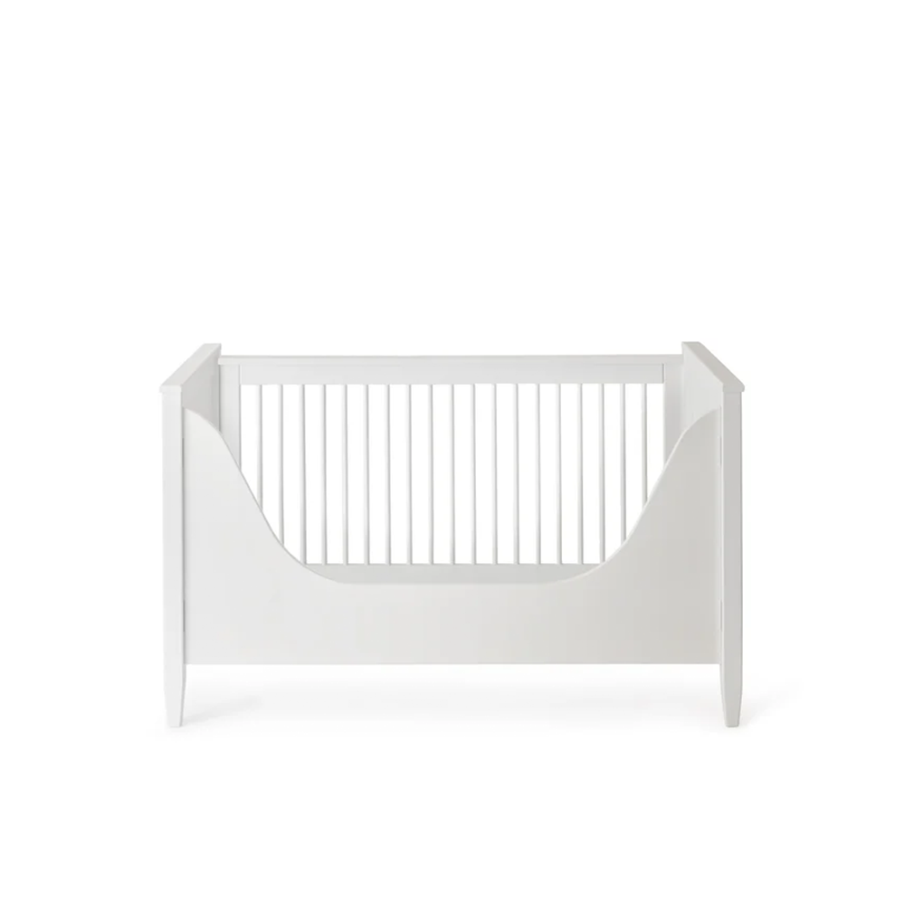 Isle of Dogs Umbausatz Babybett zum Kleinkindbett 70 x 140 Weiss