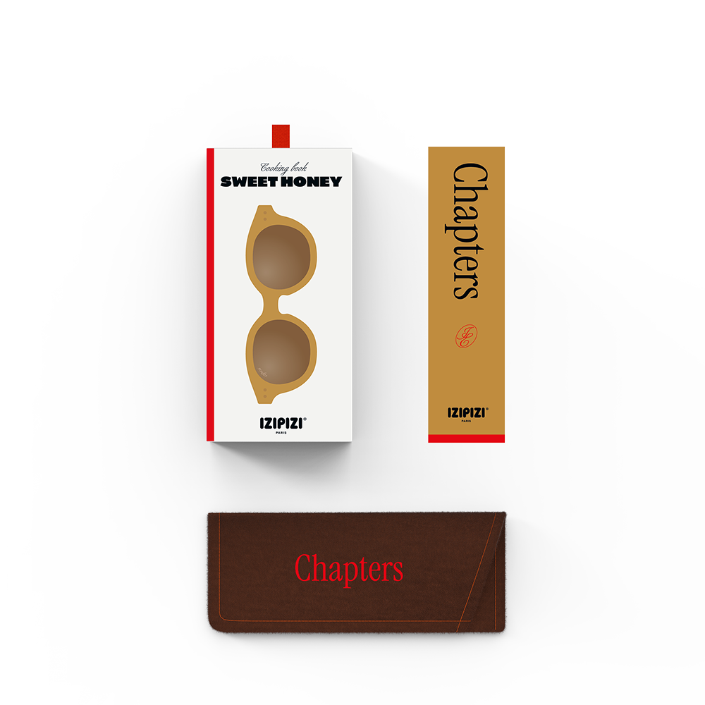 Izipizi  Kinder Sonnenbrille &#39;Chapters&#39; #C 9-36 Monate Sweet Honey