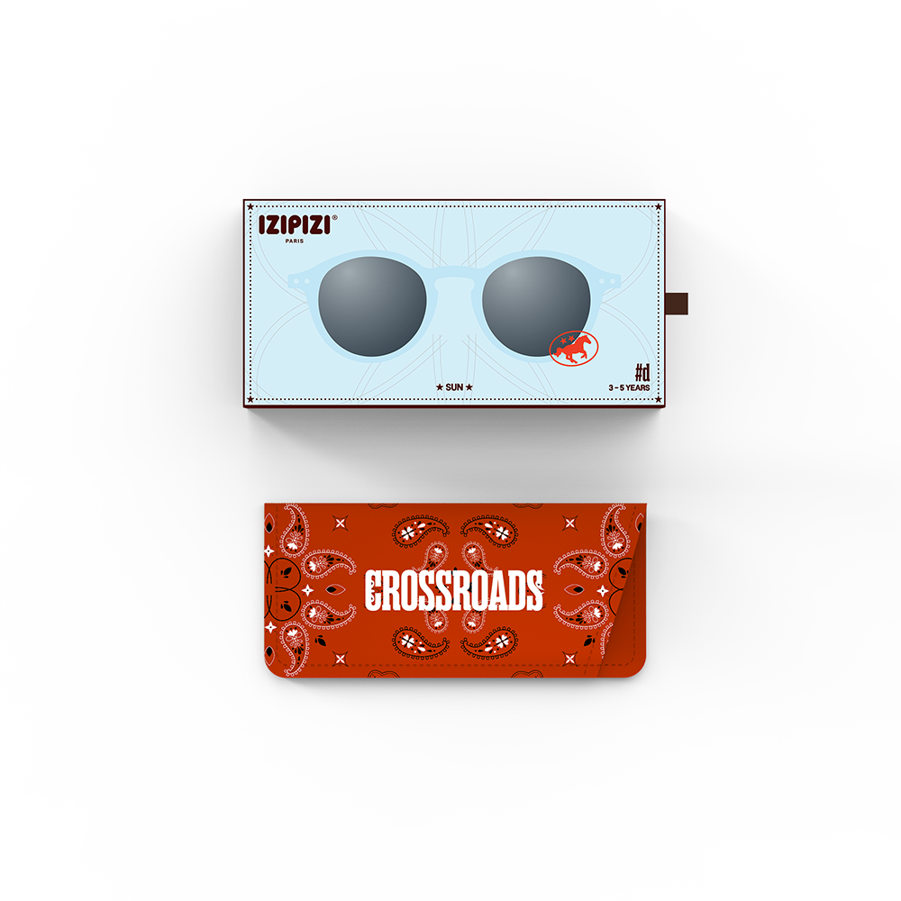 Izipizi  Kinder Sonnenbrille 'Crossroads' #D 7-11 Jahre Turquoise Stone - Online MY SNOWFLAKE