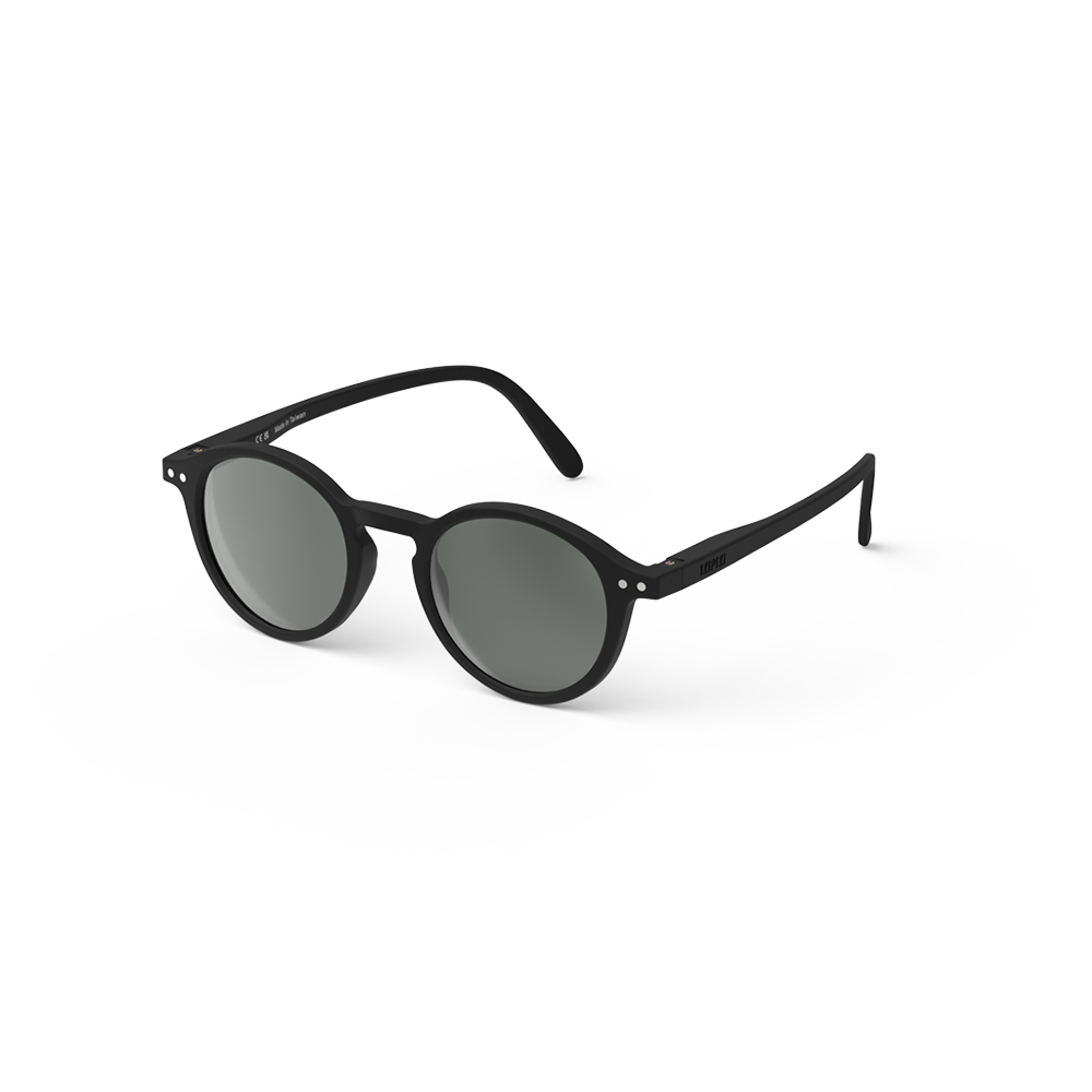 Izipizi Kids Sunglasses #D 7-11 Years Black