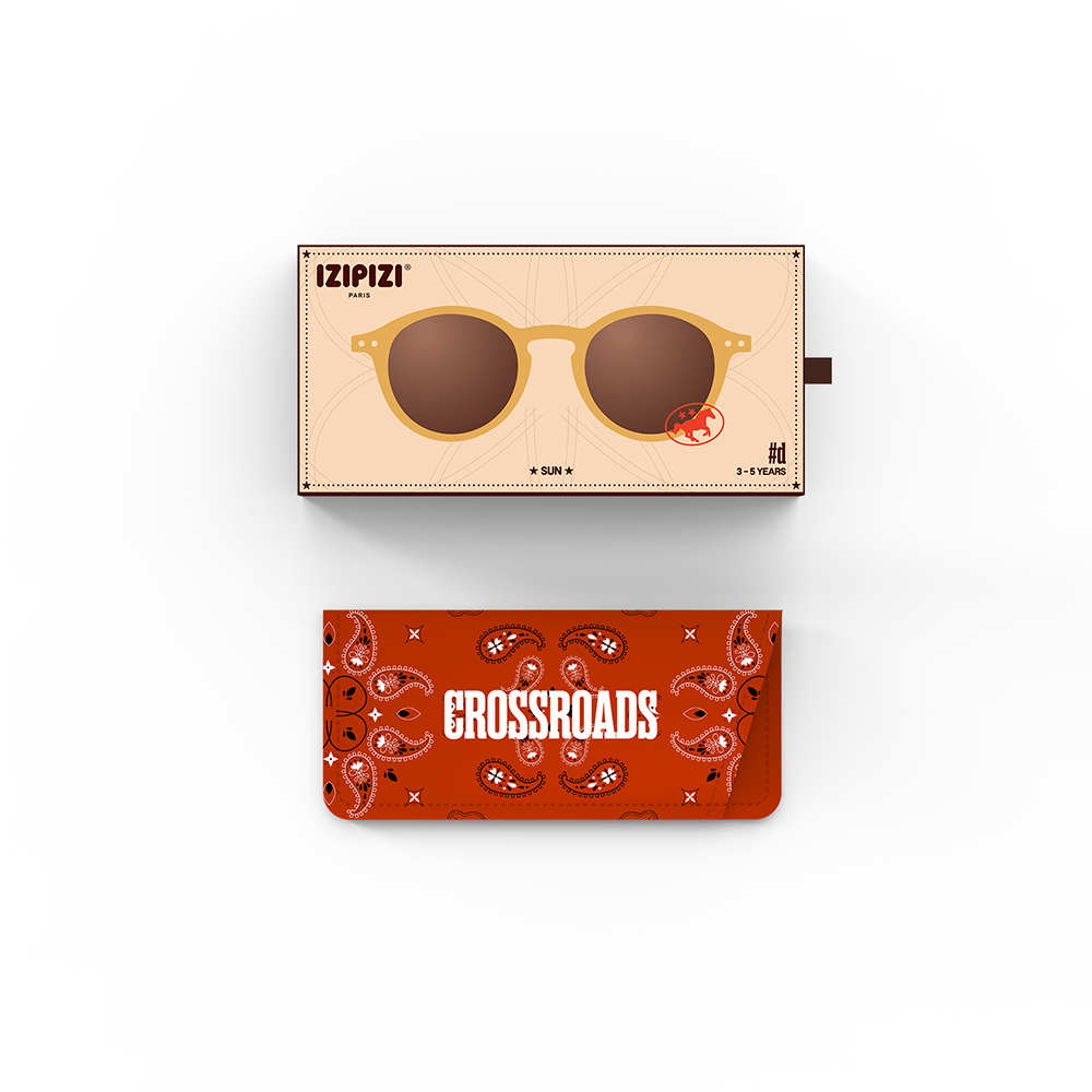 Izipizi  Kinder Sonnenbrille 'Crossroads' #D 7-11 Jahre Golden Canyon - Online MY SNOWFLAKE