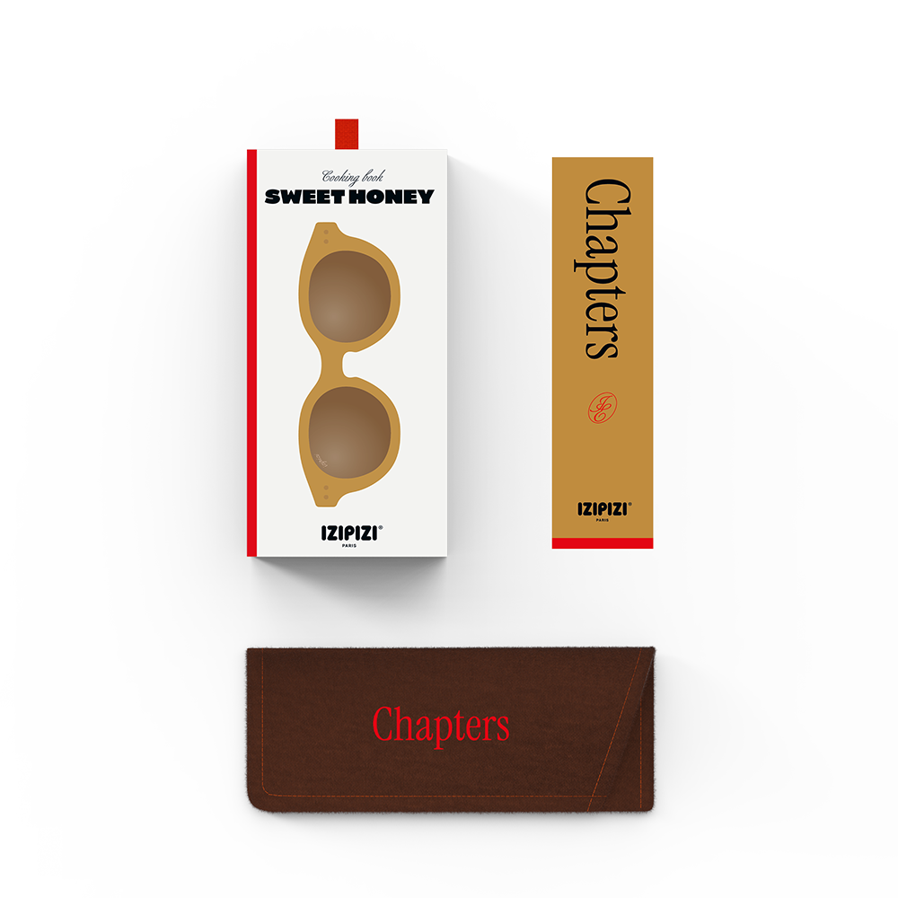 Izipizi  Kinder Sonnenbrille &#39;Chapters&#39; #C 3-5 Jahre Sweet Honey