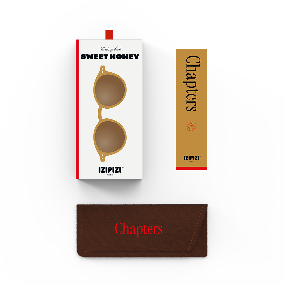 Izipizi  Kinder Sonnenbrille &#39;Chapters&#39; #D 5-10 Jahre Sweet Honey
