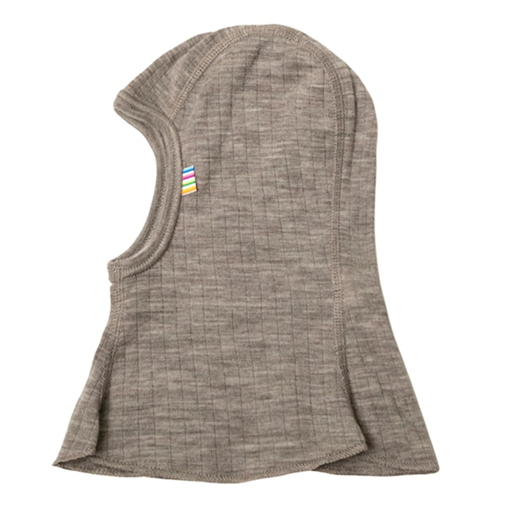 Joha Balaclava Unterziehmütze aus Merinowolle &#39;Basic&#39; Sesame Mel