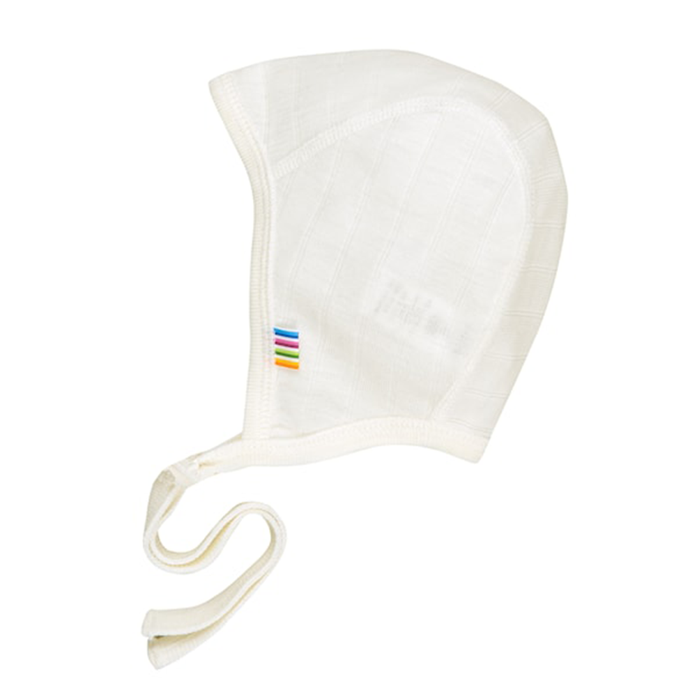 Joha Babymütze Merinowolle/Seide Off White