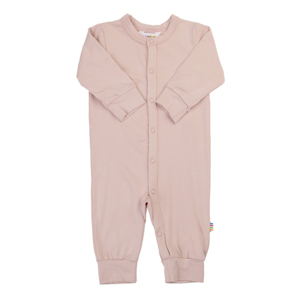Joha  Strampler Schlafanzug aus Bambus Pale Pink