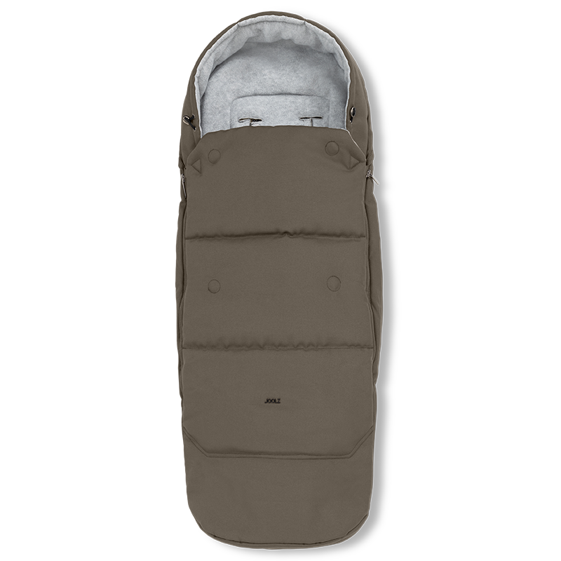 Fusssack für Kinderwagen von Joolz in der Farbe Hazel Brown.