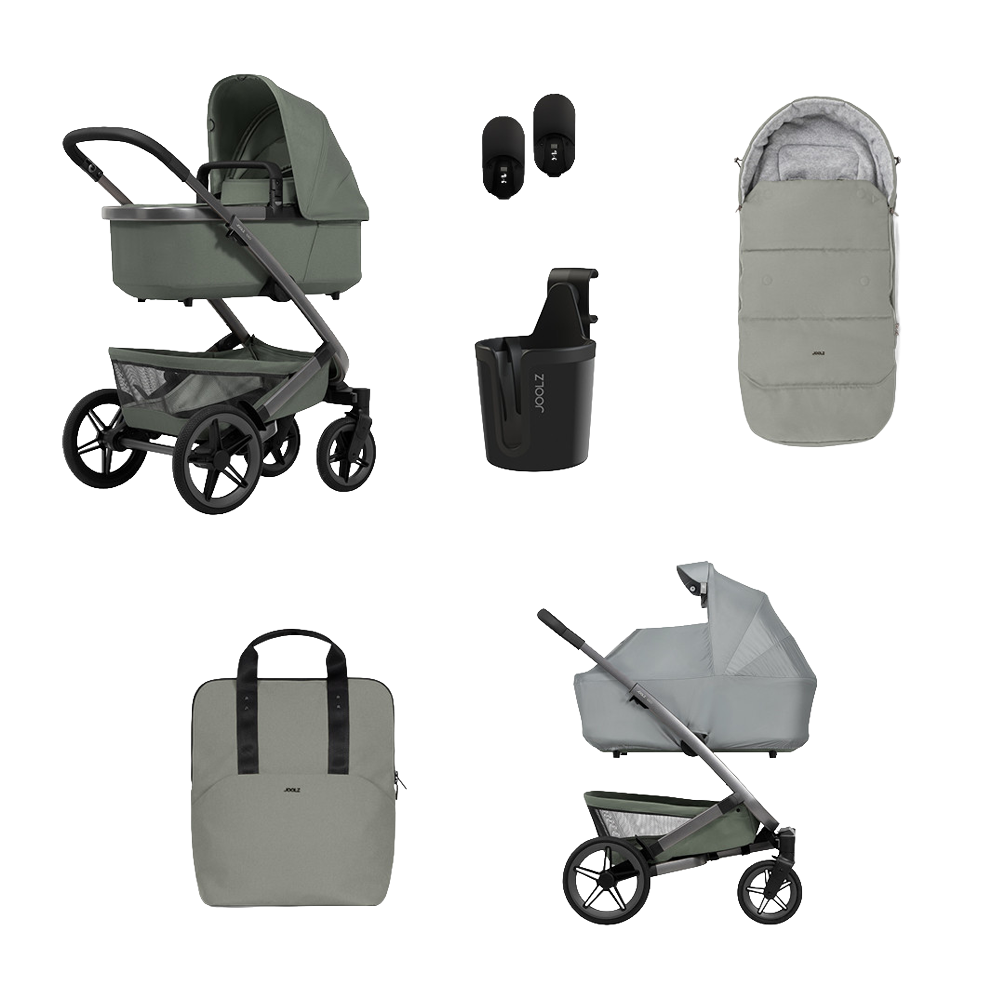 Joolz  Geo5  Neugeborenen Essentials Set Sage Green
