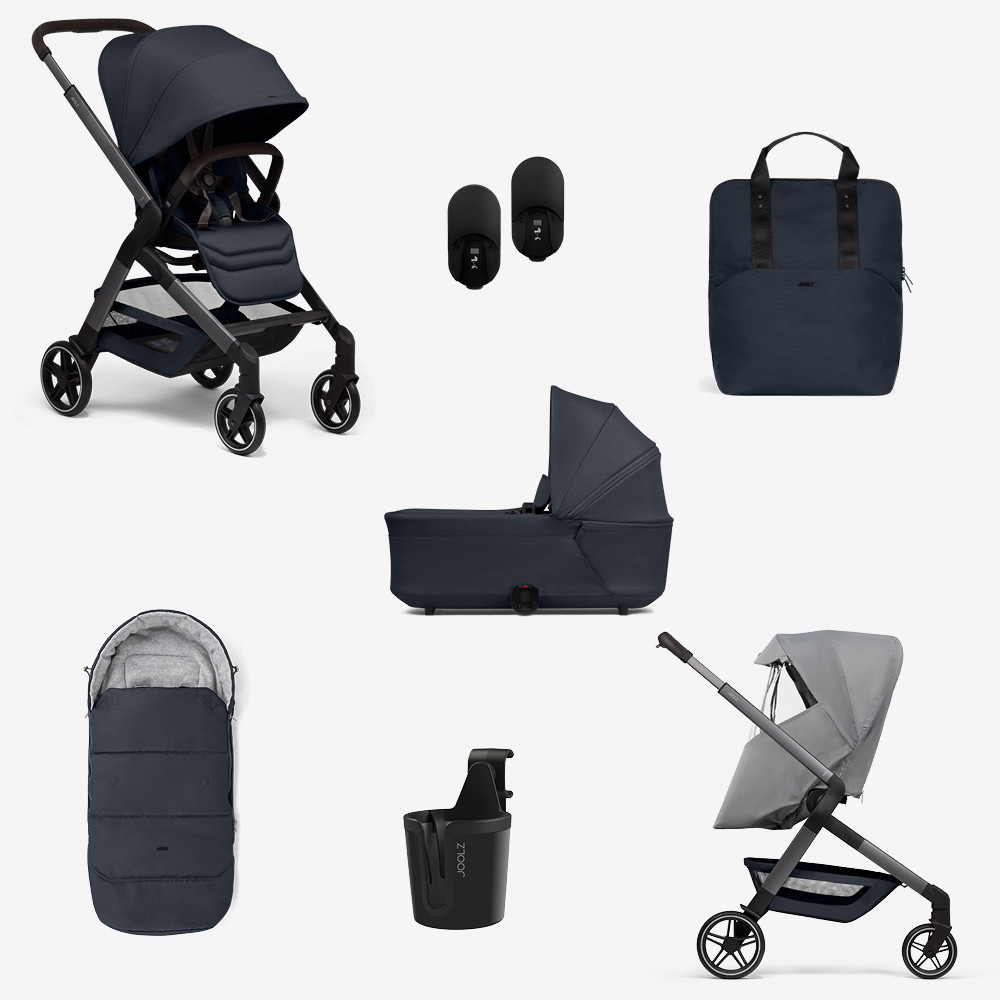 Joolz Hub2 Neugeborenen Essentials Set Dark Navy