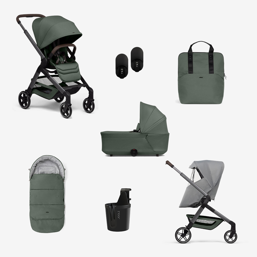 Joolz Hub2 Neugeborenen Essentials Set Forest Green
