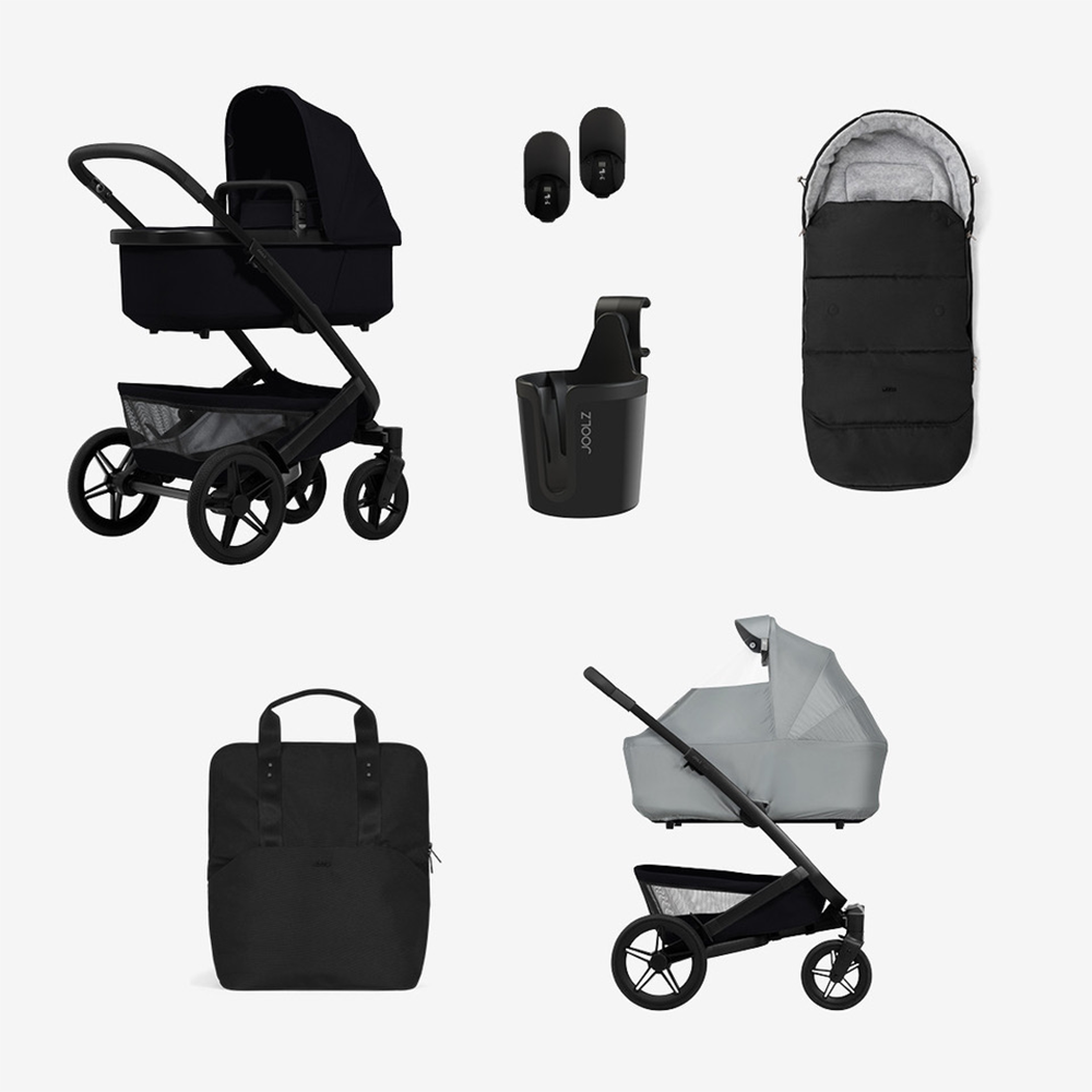 Joolz  Geo5  Neugeborenen Essentials Set Space Black