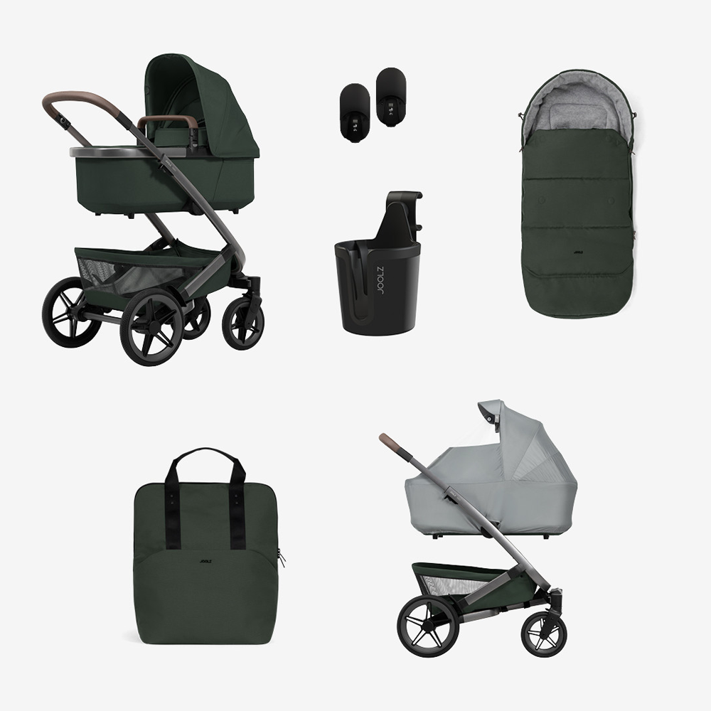 Joolz  Geo5  Neugeborenen Essentials Set Forest Green