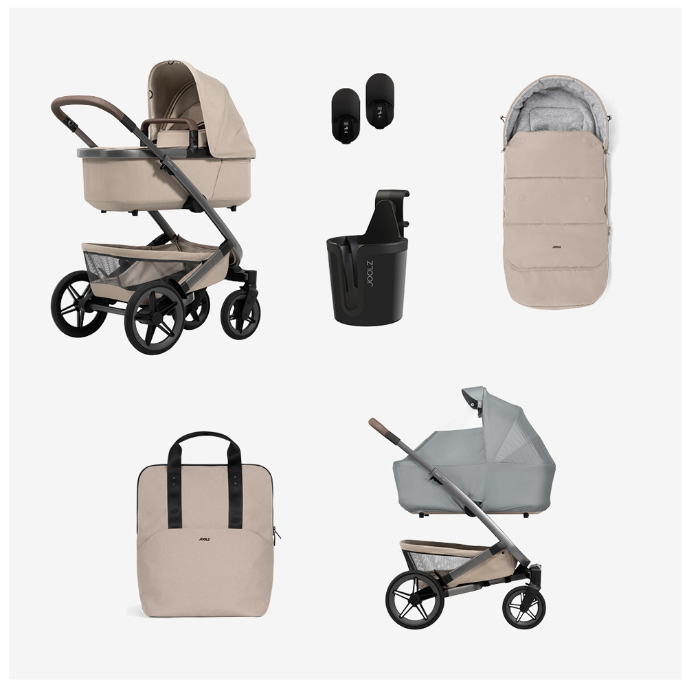 Joolz  Geo5  Neugeborenen Essentials Set Sandy Taupe