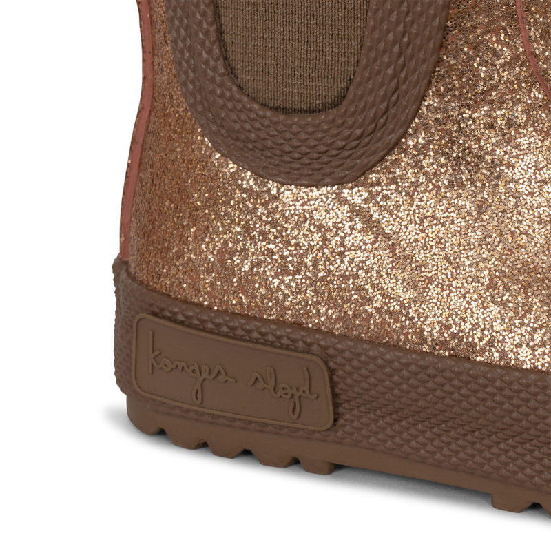 Konges Sløjd  Thermo Stiefel &#39;Glitter&#39;  Canyon Rose
