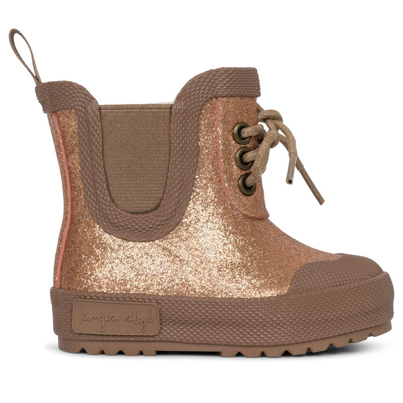 Konges Sløjd  Thermo Stiefel &#39;Glitter&#39;  Canyon Rose