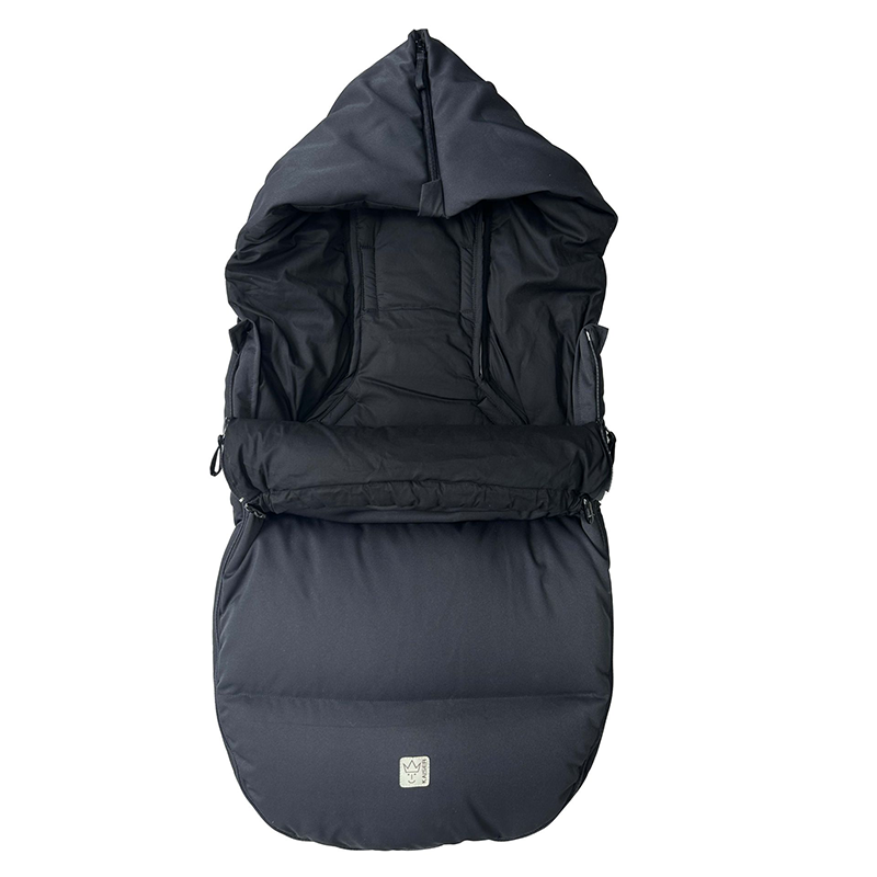 Kaiser Daunen Fusssack &#39;Dowwny XL&#39; Black