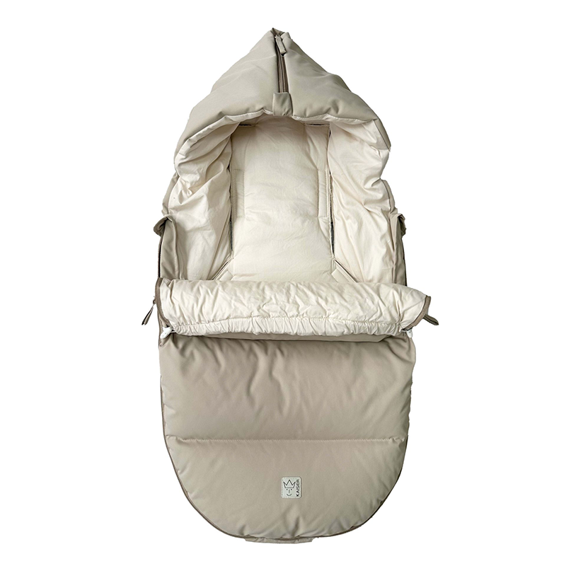 Kaiser Daunen Fusssack &#39;Little Dowwny&#39; für Babyschale/Babywanne Sand