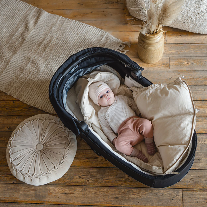 Kaiser Daunen Fusssack &#39;Little Dowwny&#39; für Babyschale/Babywanne Sand