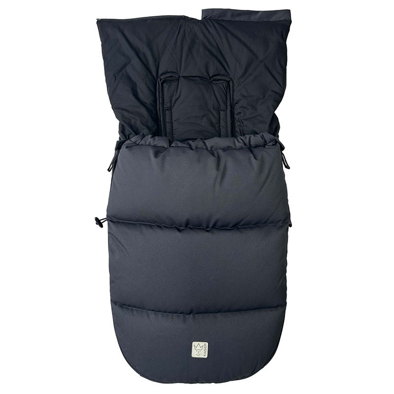 Kaiser Daunen Fusssack &#39;Little Dowwny&#39; für Babyschale/Babywanne Black