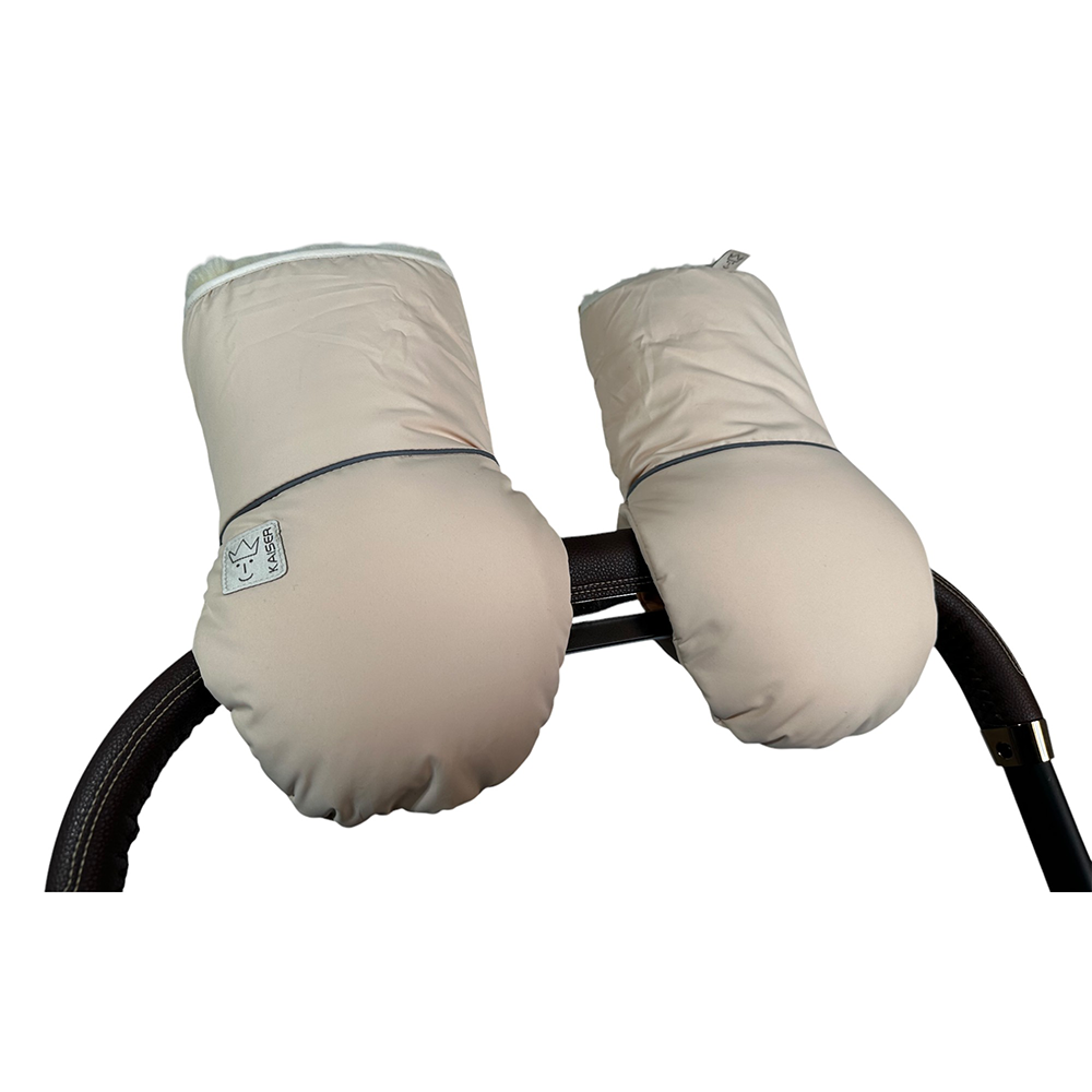 Kaiser  Lammfell Kinderwagen Handschuhe &#39;Reflect&#39; Cream