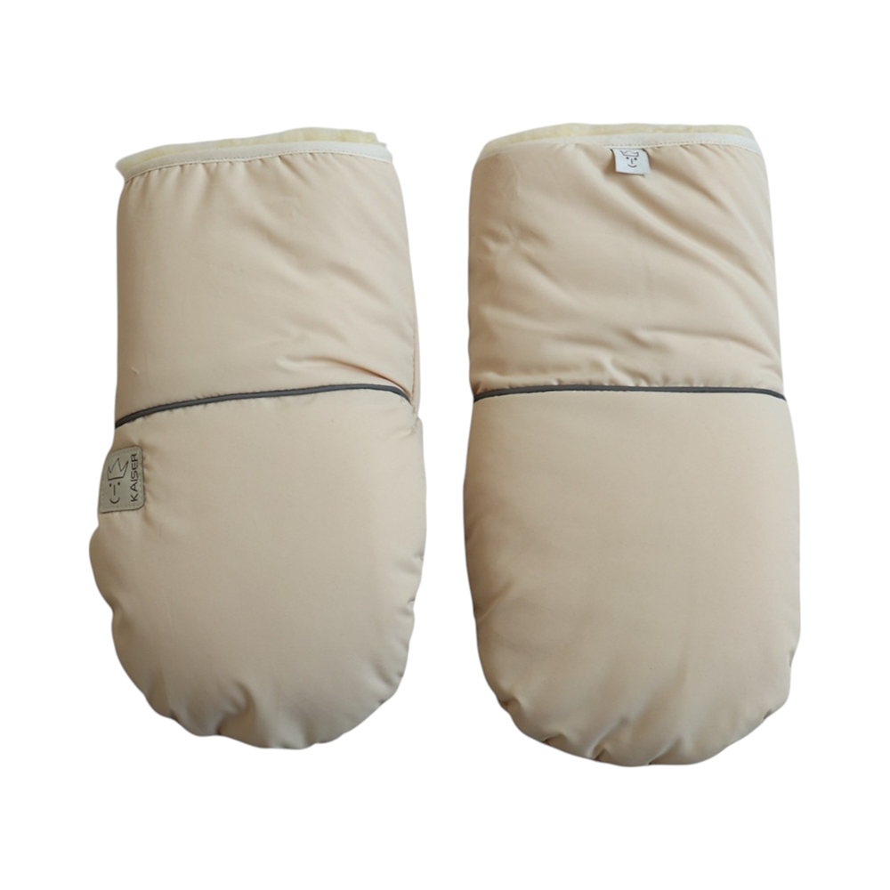 Kaiser  Lammfell Kinderwagen Handschuhe &#39;Reflect&#39; Cream