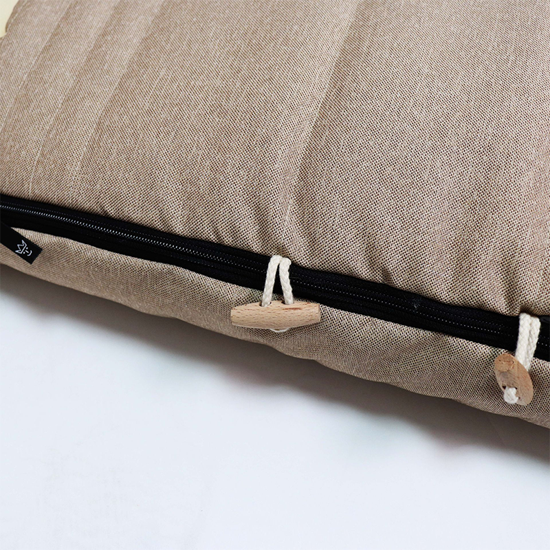 Lammfell Kinderwagenfusssack 'LOVE THE NATURE ' Sand Melange