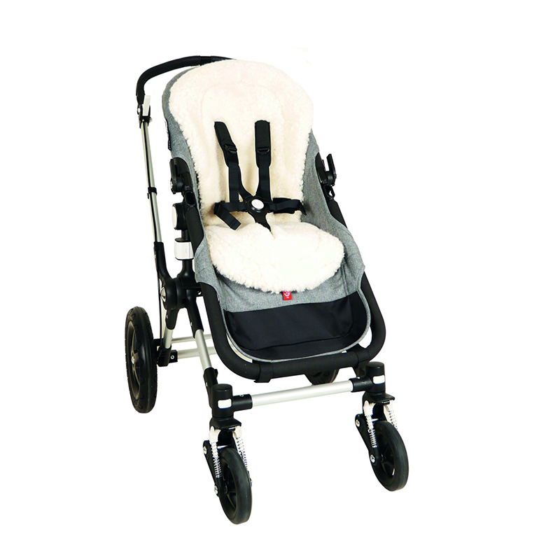 Kaiser Lambskin Seat Cover Natural White