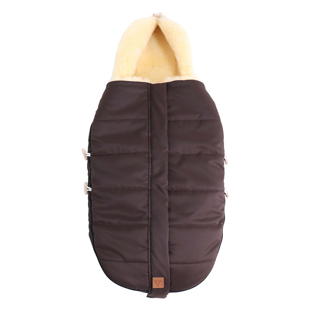 Kaiser Lammfell Kinderwagenfusssack 'ALLEX'  brown