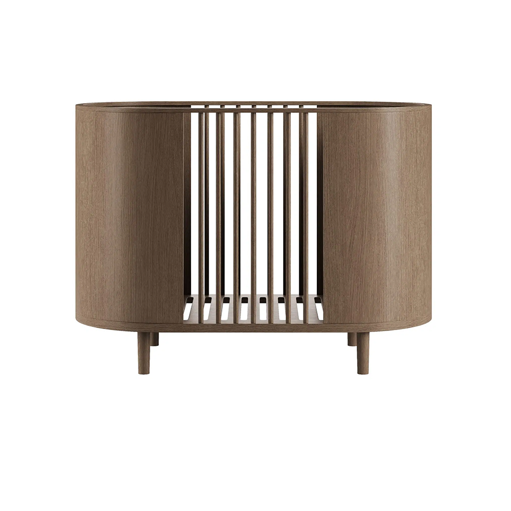 Kas Kopenhagen Kai Babybett 70 x 120 cm Smoked Oak