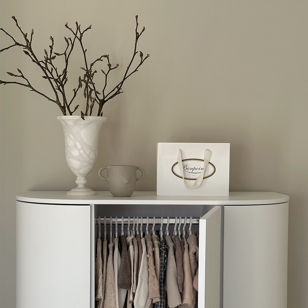 Kas Kopenhagen Kleiderschrank &#39;Kai&#39; White
