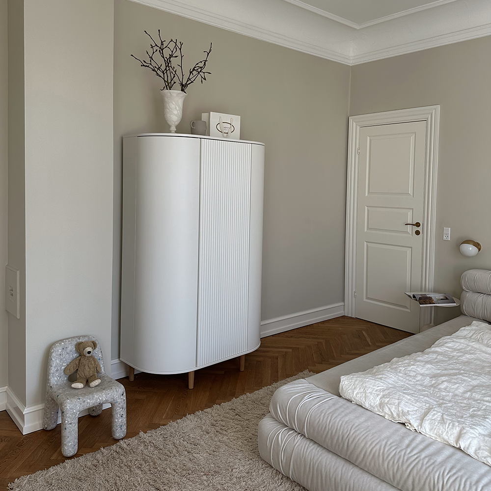 Kas Kopenhagen Kleiderschrank &#39;Kai&#39; White