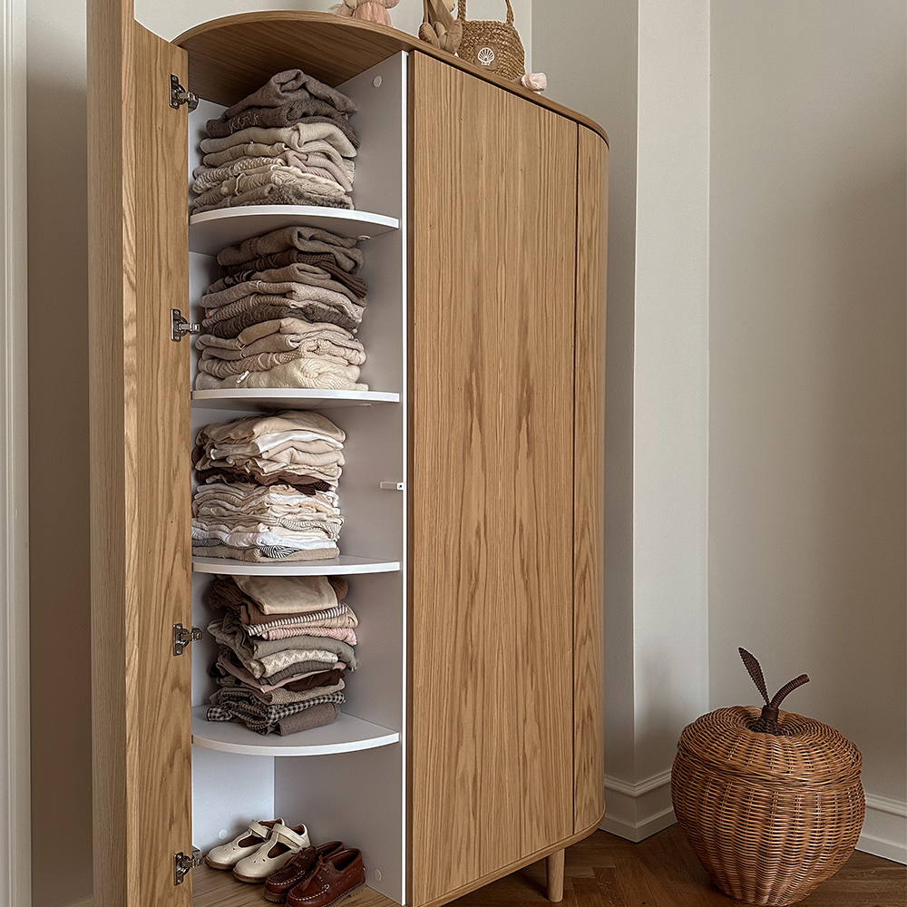 Kas Kopenhagen Kleiderschrank &#39;Kai&#39; Oak