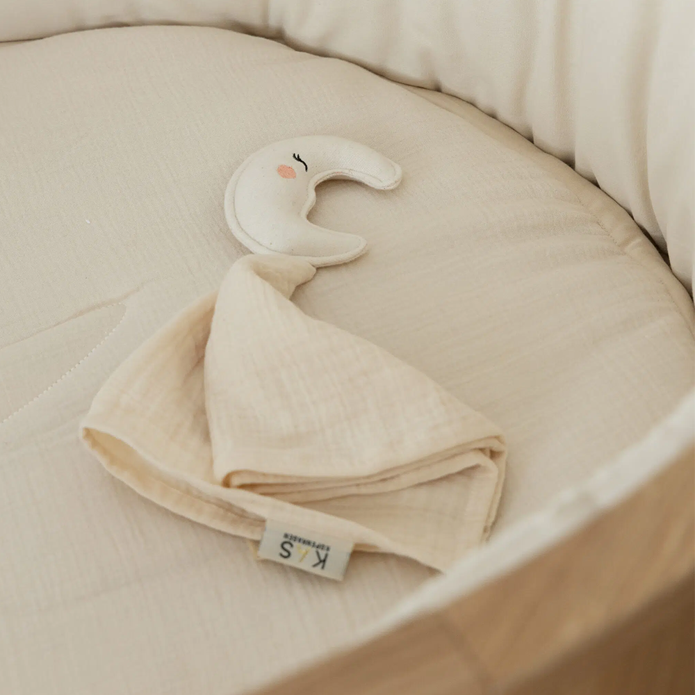 Kas Kopenhagen Kuscheltuch mit Mond