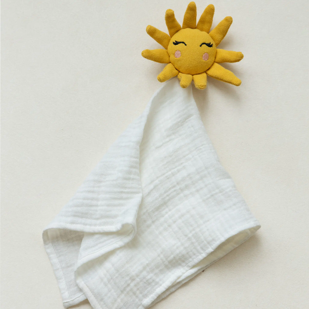Kas Kopenhagen Kuscheltuch mit Sonne