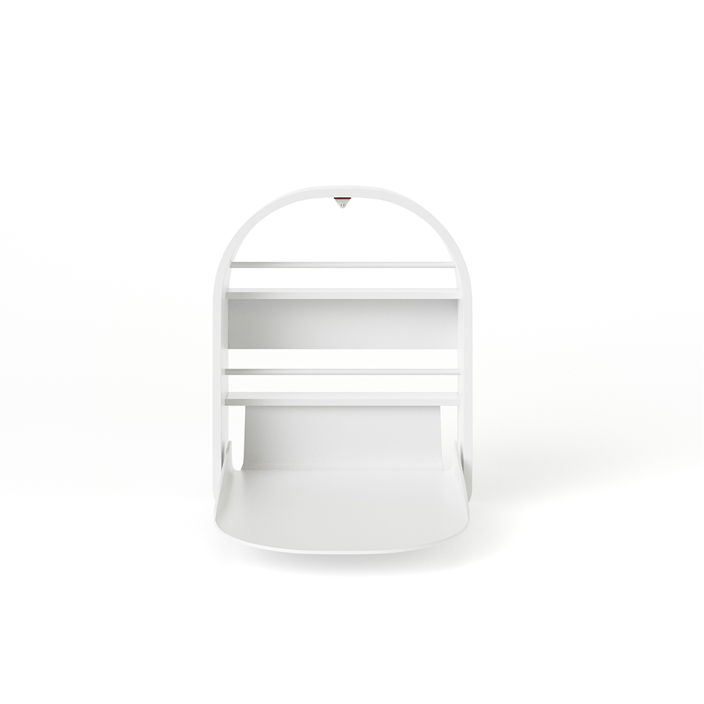 Kas Kopenhagen Wandwickeltisch 'Kai' White