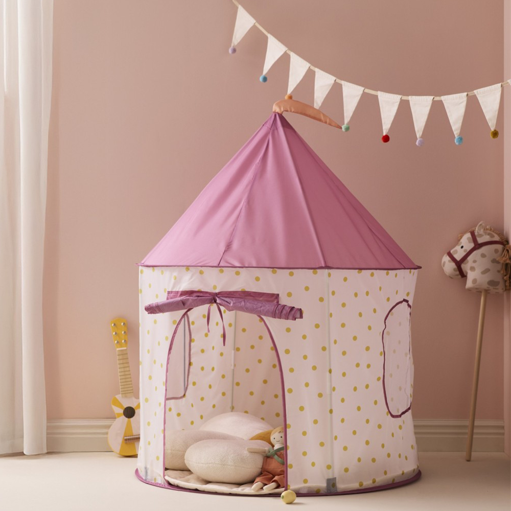 Kids Concept  Spielzelt Punkte Rosa