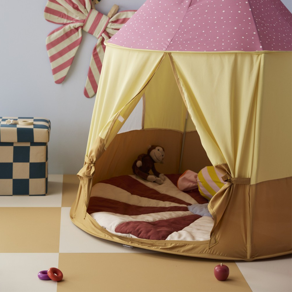 Kids Concept  Spielzelt 'Zirkus' Rosa - Online MY SNOWFLAKE
